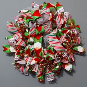 Handcrafted Gnome Holiday Wreath Fun